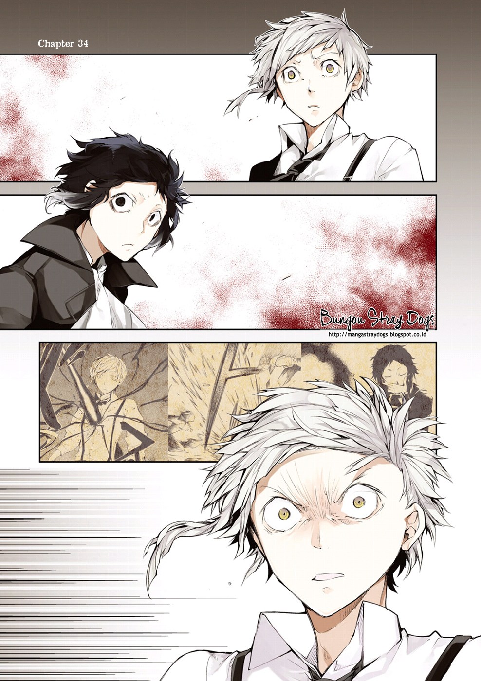 Bungou Stray Dogs chapter 34 halaman 5