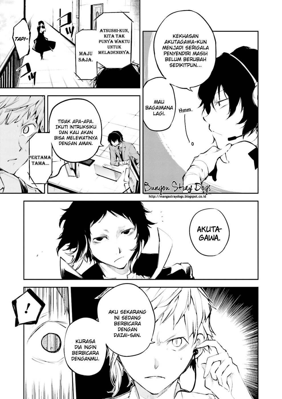 Bungou Stray Dogs chapter 34 halaman 12