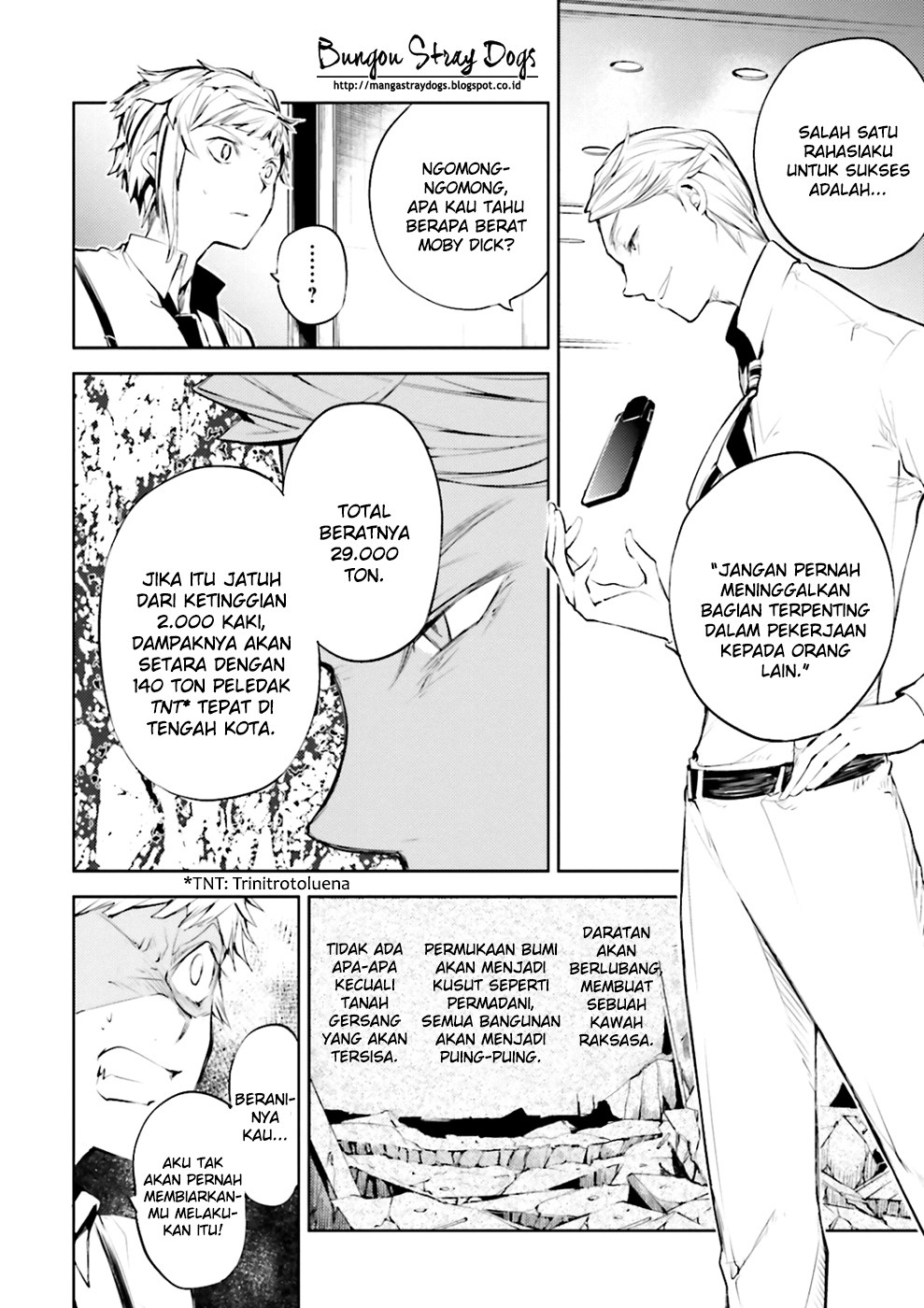 Bungou Stray Dogs chapter 34 halaman 17