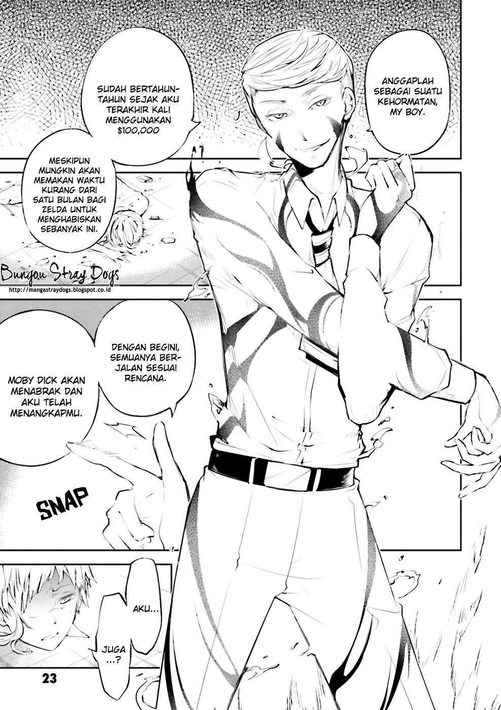 Bungou Stray Dogs chapter 34 halaman 25