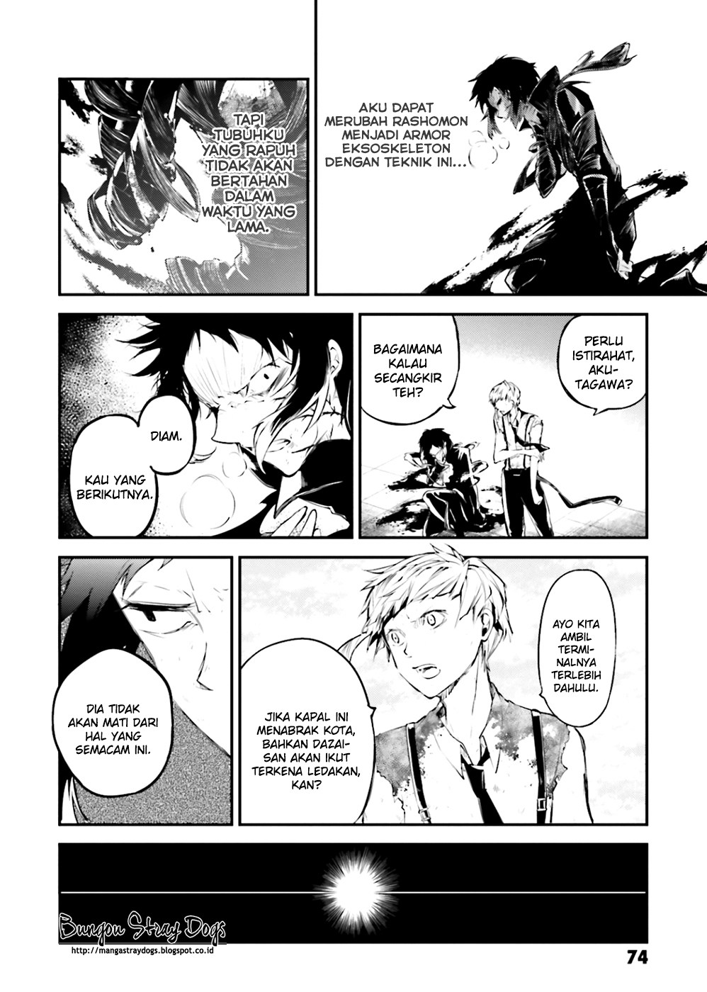 Bungou Stray Dogs Bab 35 halaman 34