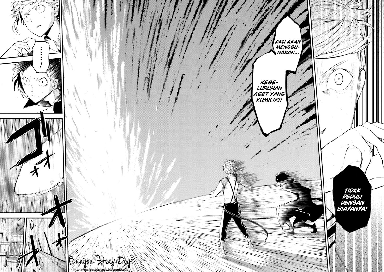 Bungou Stray Dogs Bab 35 halaman 38