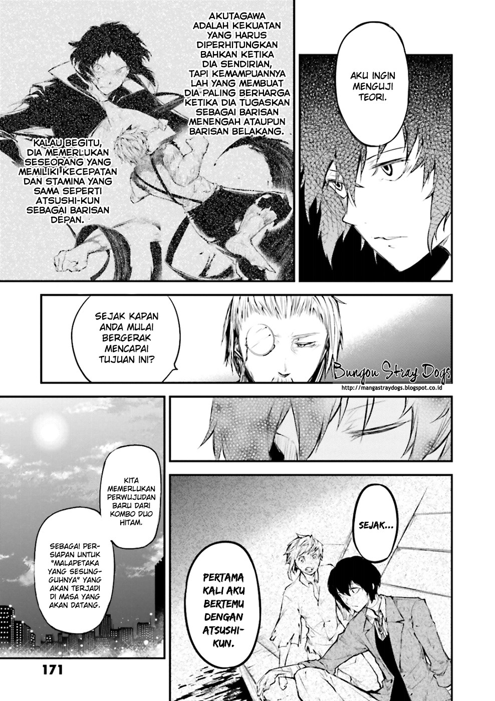 Bungou Stray Dogs Bab 37 halaman 38