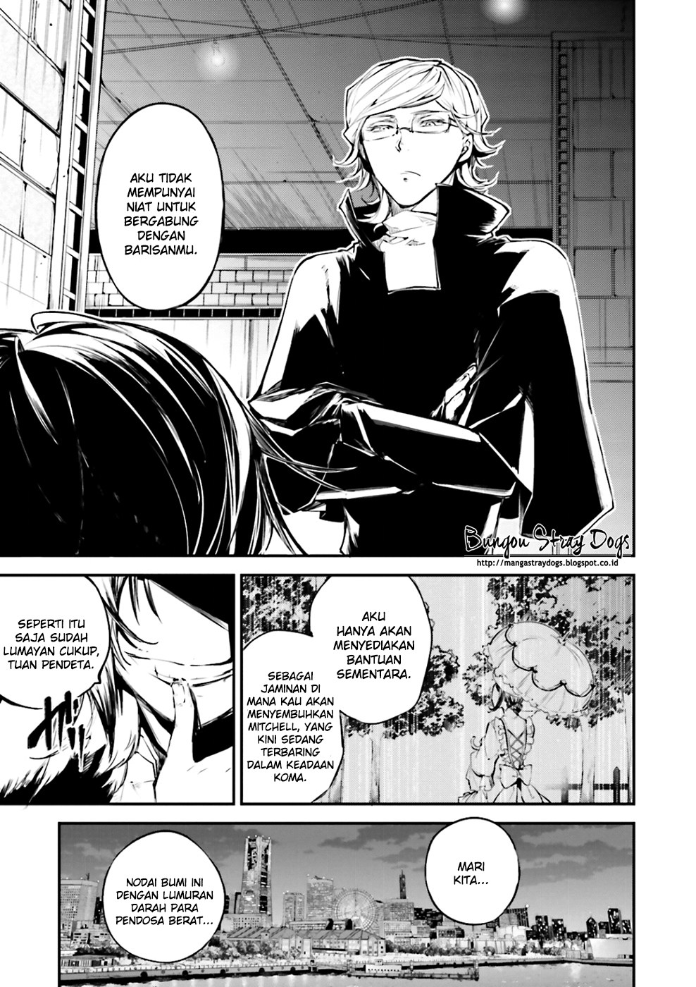 Bungou Stray Dogs Bab 37 halaman 40