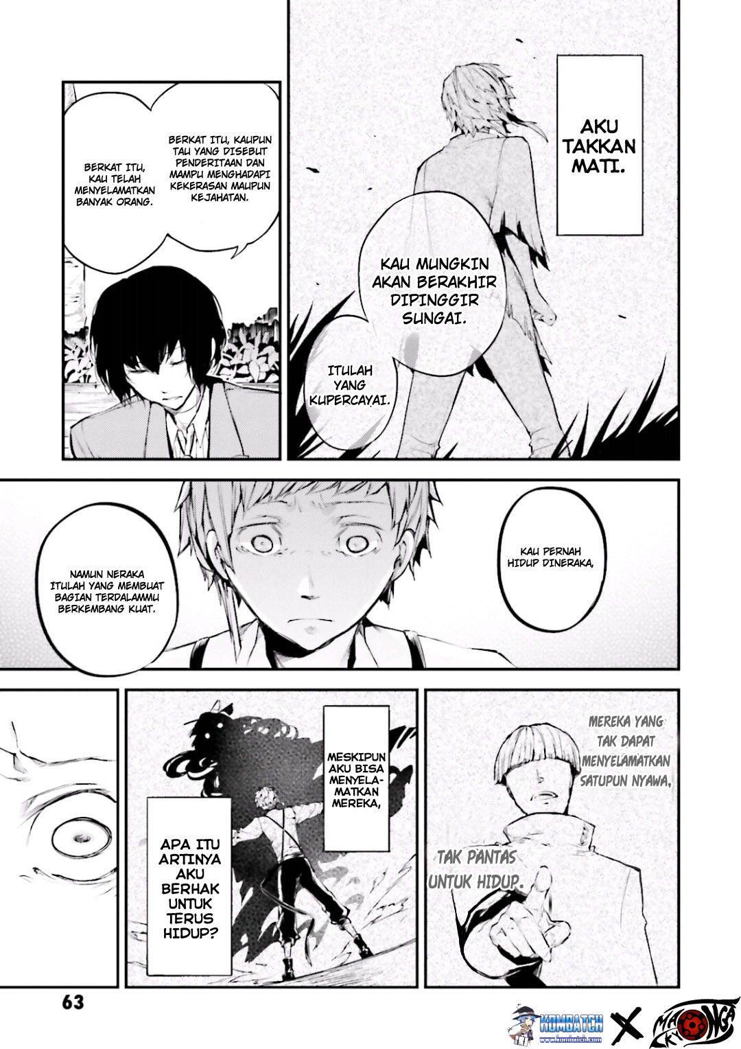 Bungou Stray Dogs Bab 39 halaman 40
