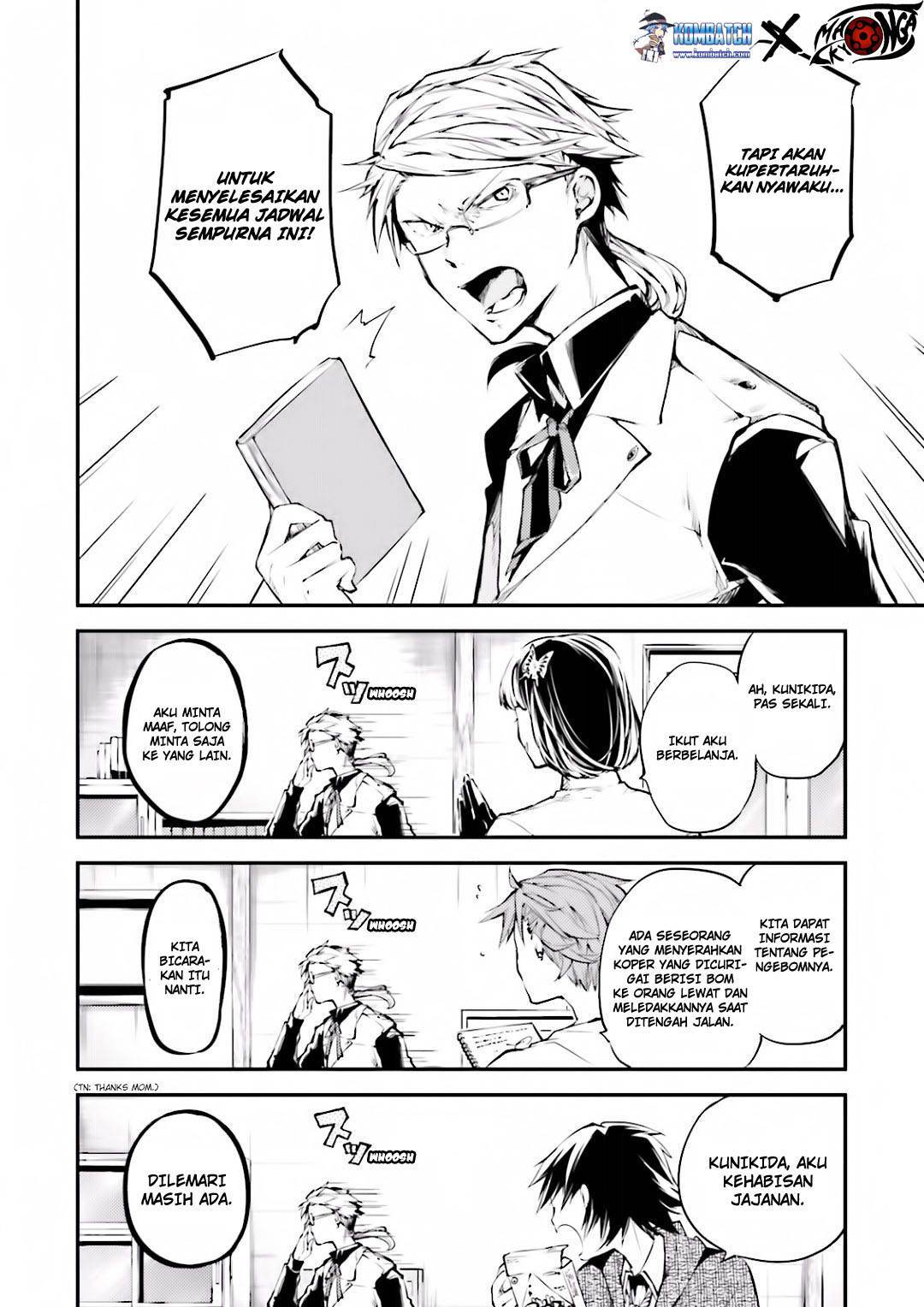 Bungou Stray Dogs chapter 40 halaman 3