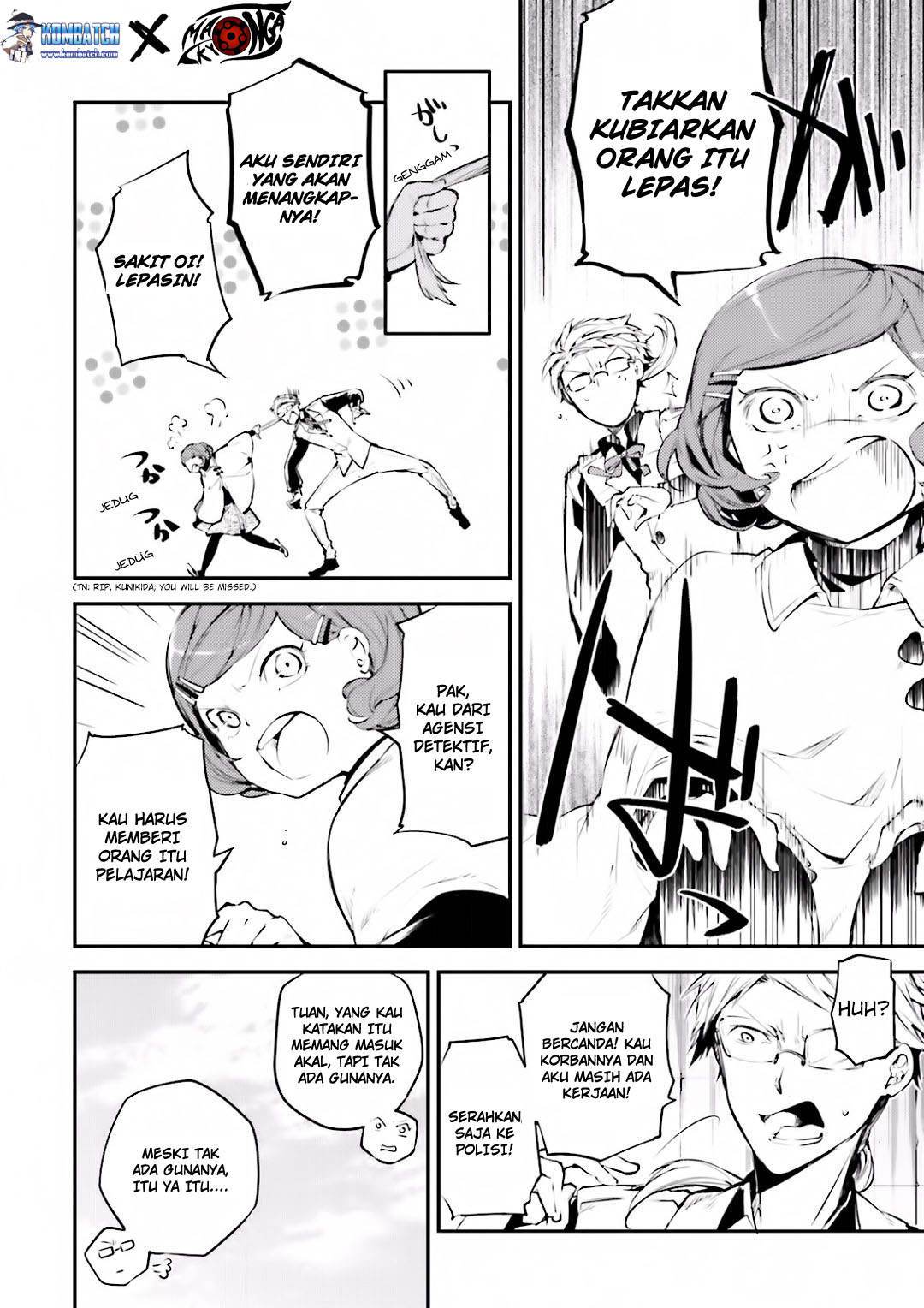 Bungou Stray Dogs chapter 40 halaman 15