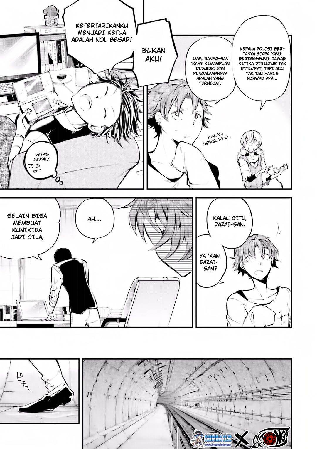 Bungou Stray Dogs chapter 40 halaman 18