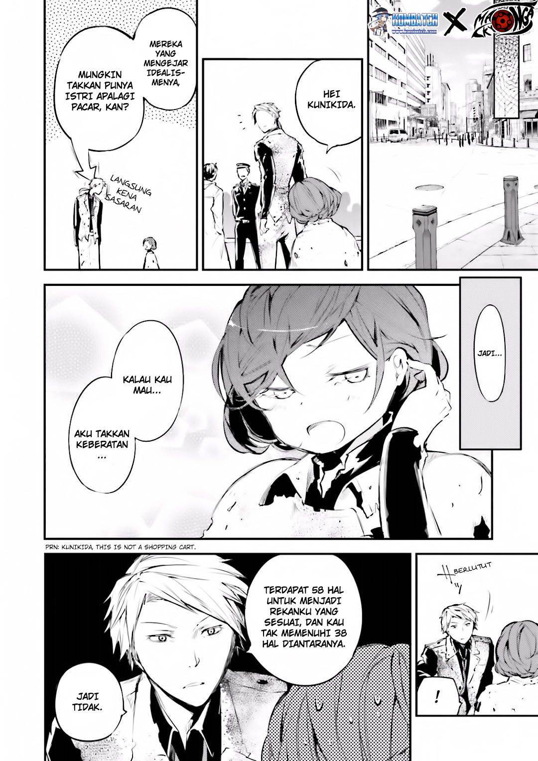 Bungou Stray Dogs chapter 40 halaman 42