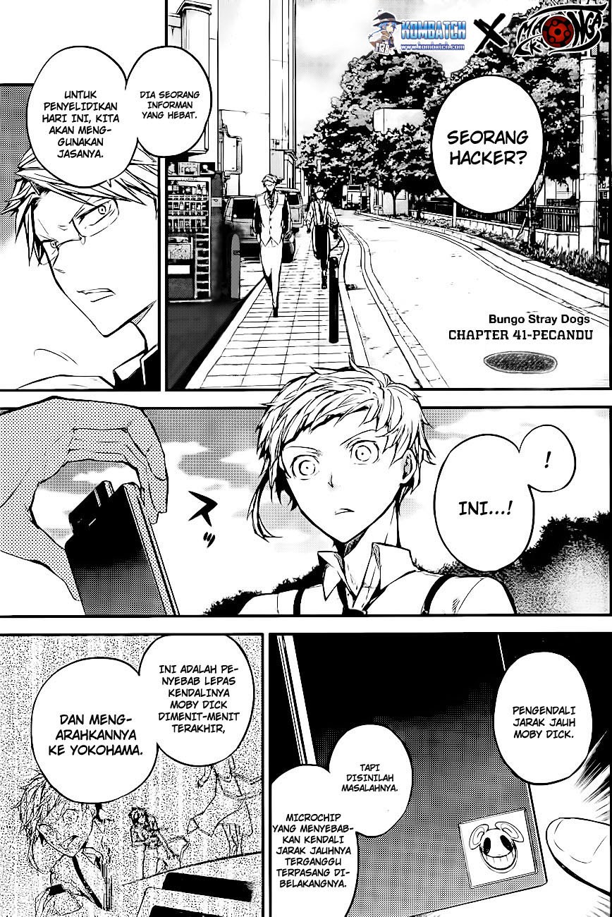 Bungou Stray Dogs Bab 41 halaman 1