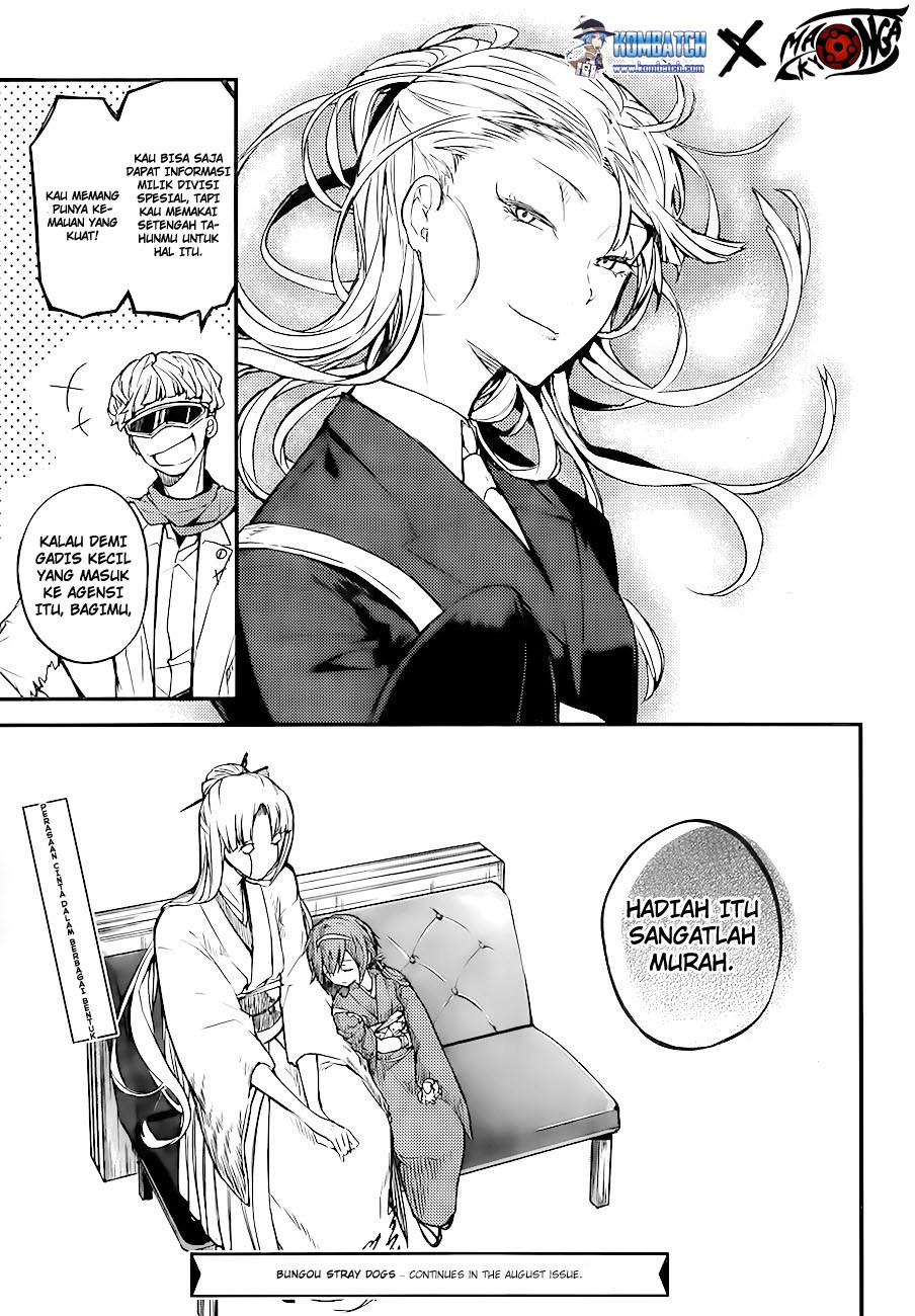Bungou Stray Dogs Bab 43 halaman 46