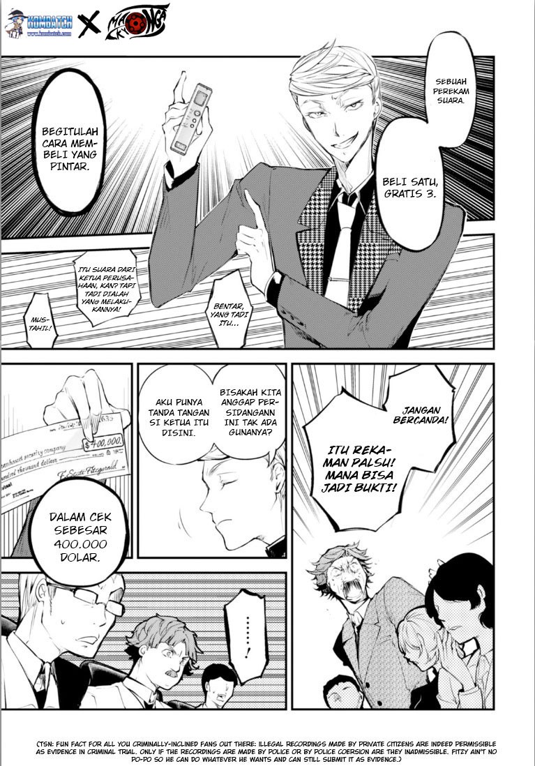 Bungou Stray Dogs chapter 45 halaman 31