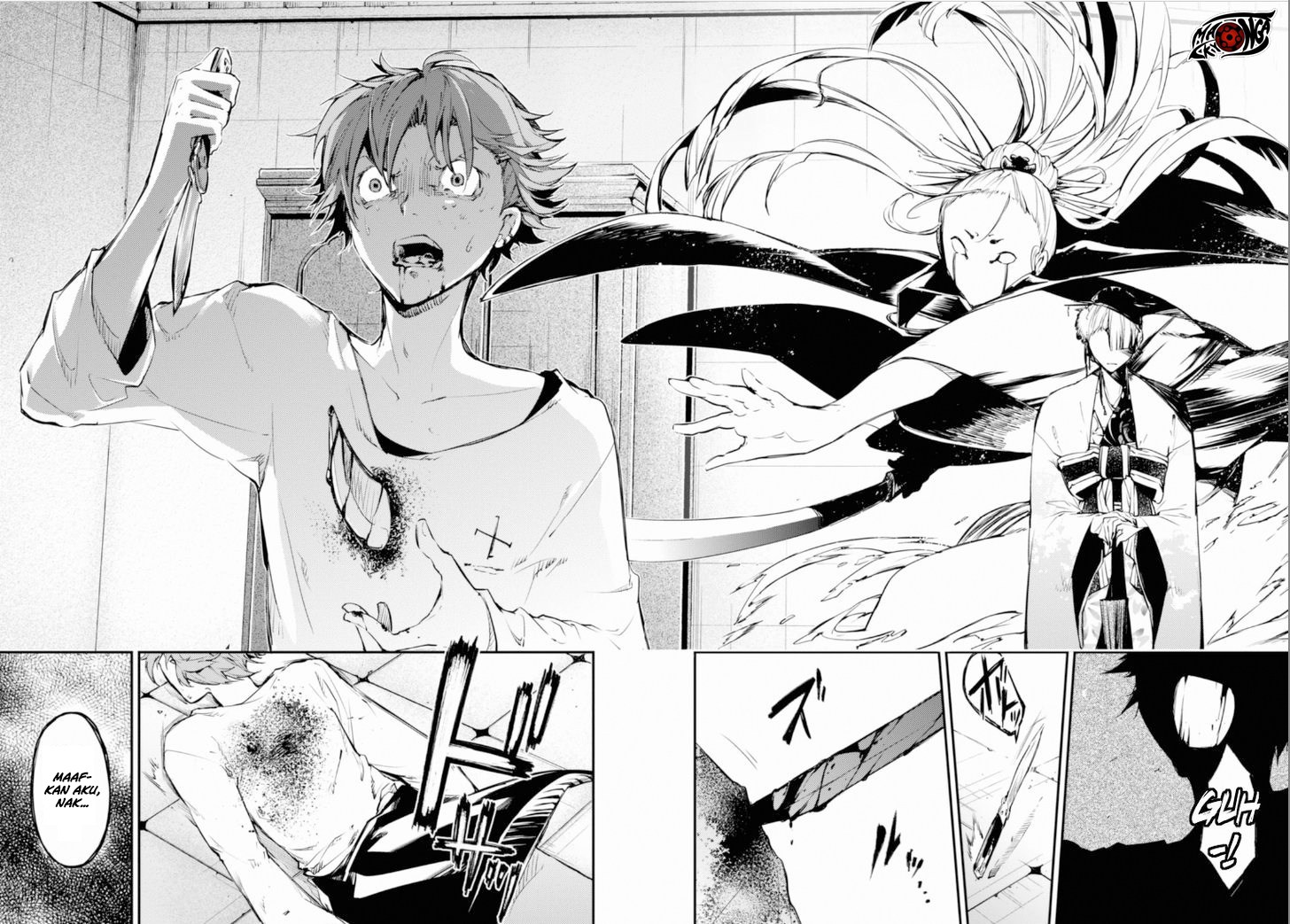 Bungou Stray Dogs chapter 48 halaman 25
