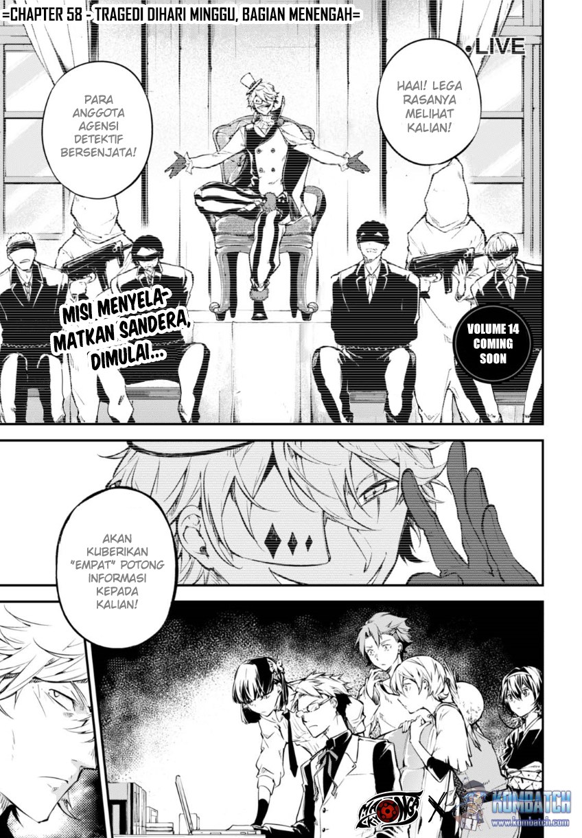 Bungou Stray Dogs Bab 58 halaman 2