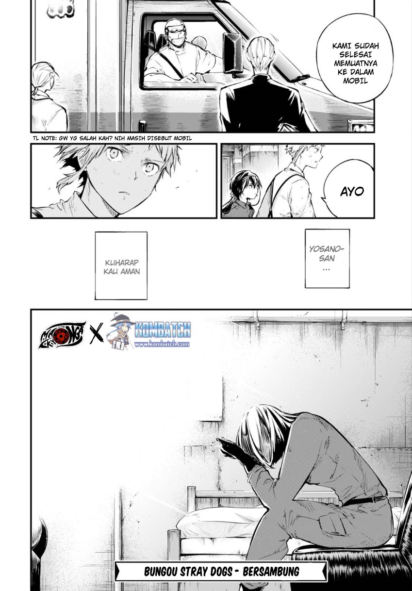 Bungou Stray Dogs Bab 63 halaman 28