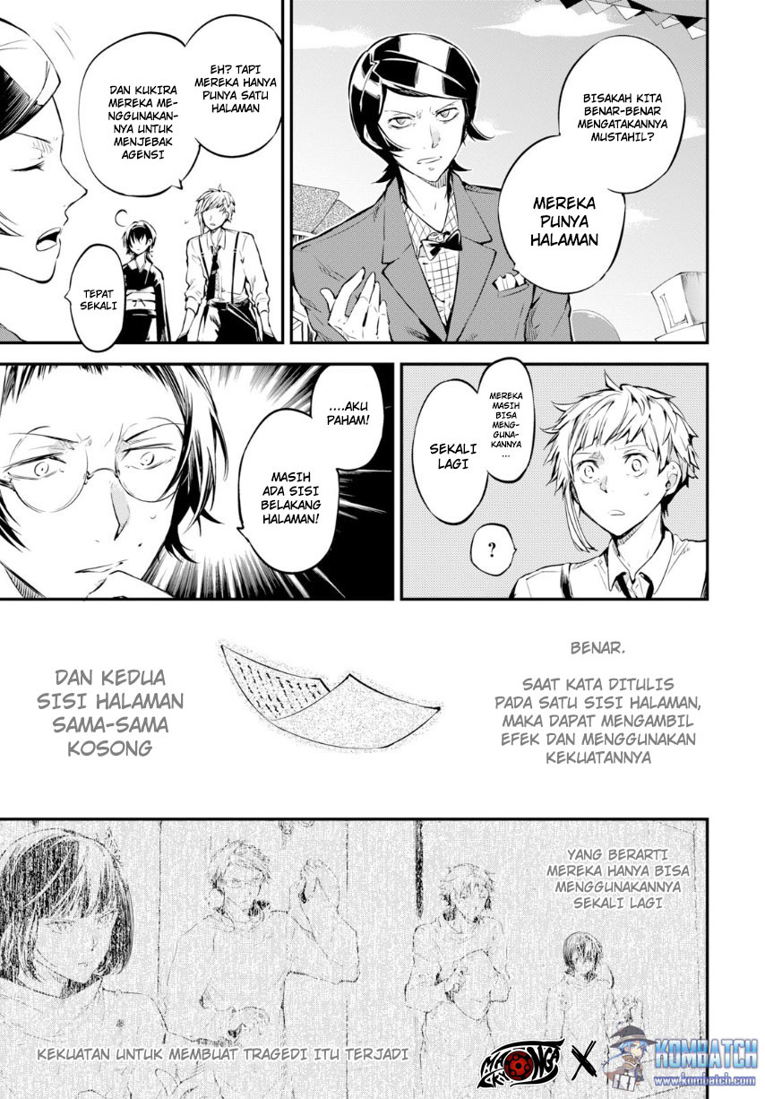 Bungou Stray Dogs chapter 70 halaman 34