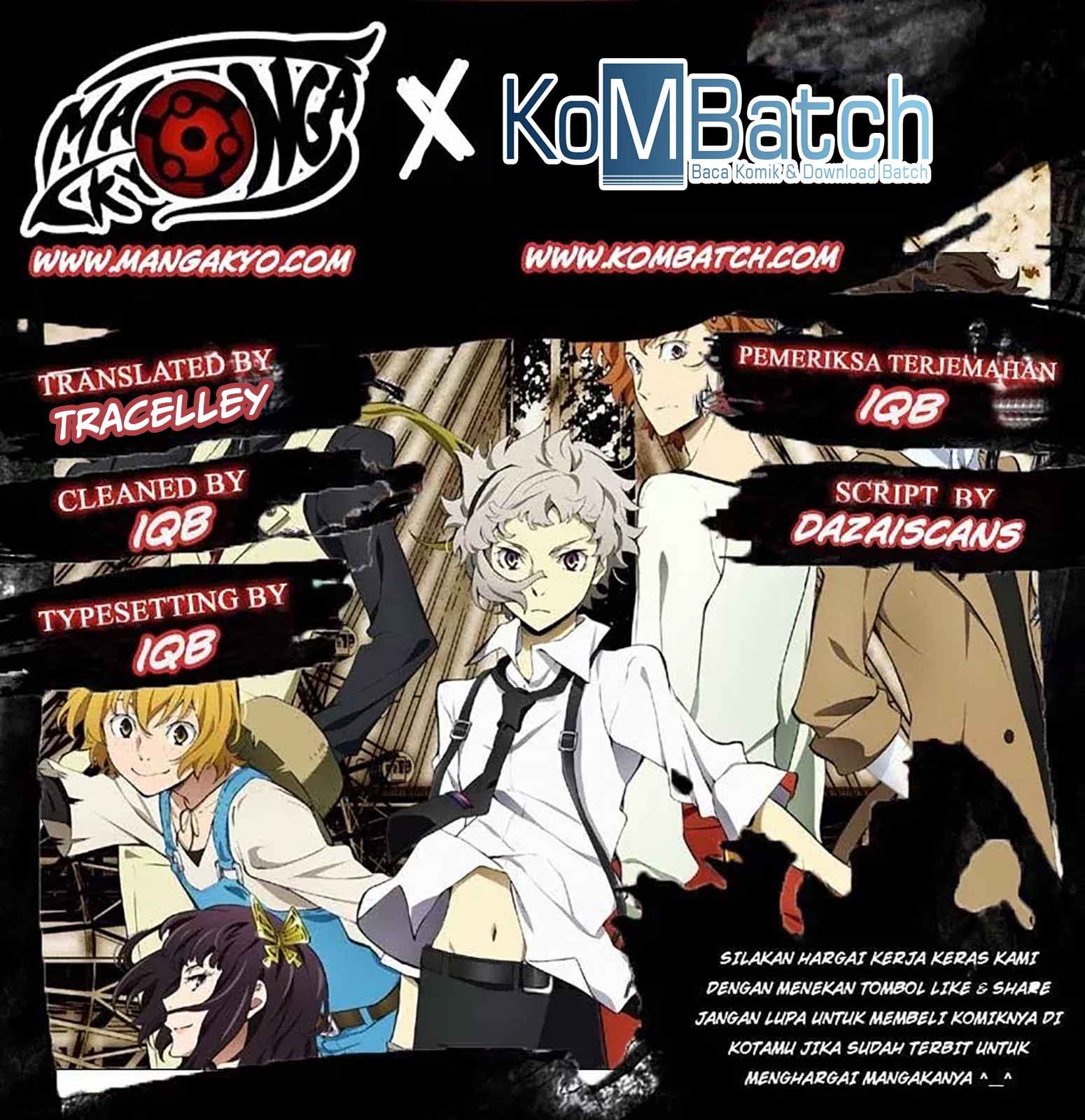 Bungou Stray Dogs chapter 71 halaman 1