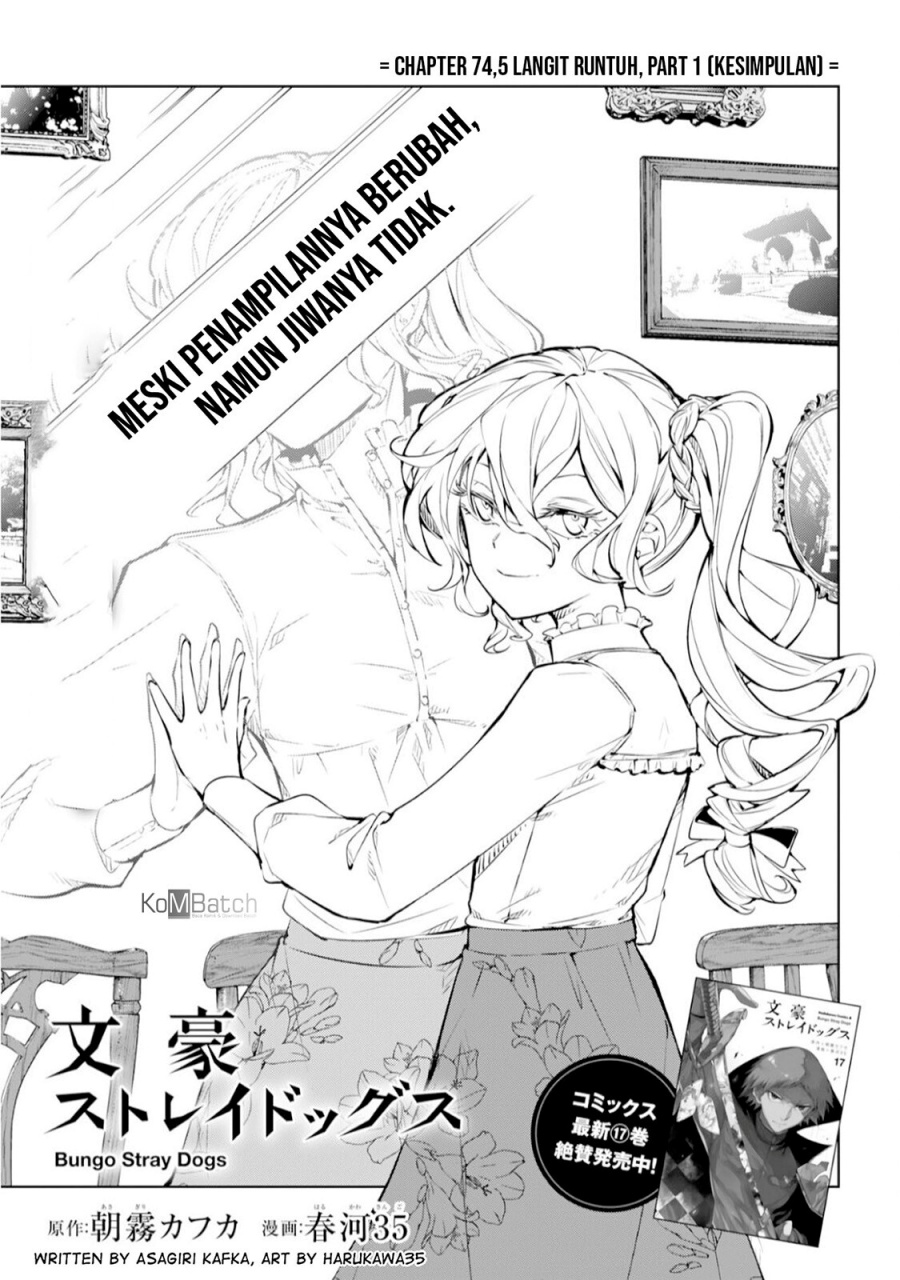 Bungou Stray Dogs Bab 74.5 halaman 2