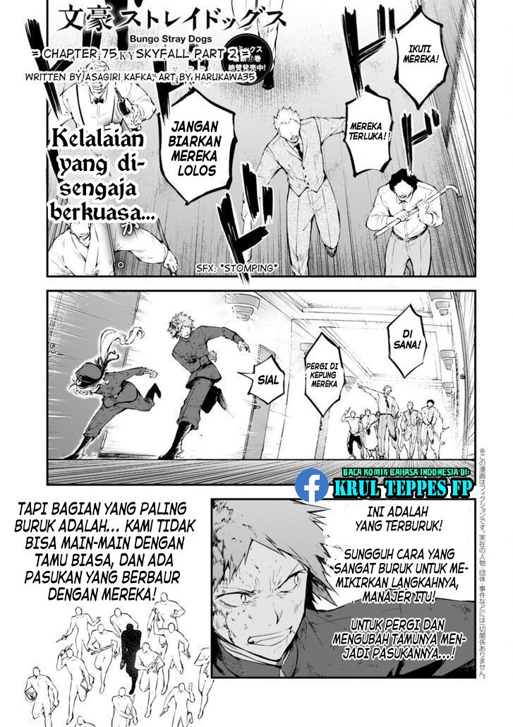 Bungou Stray Dogs chapter 75 halaman 3