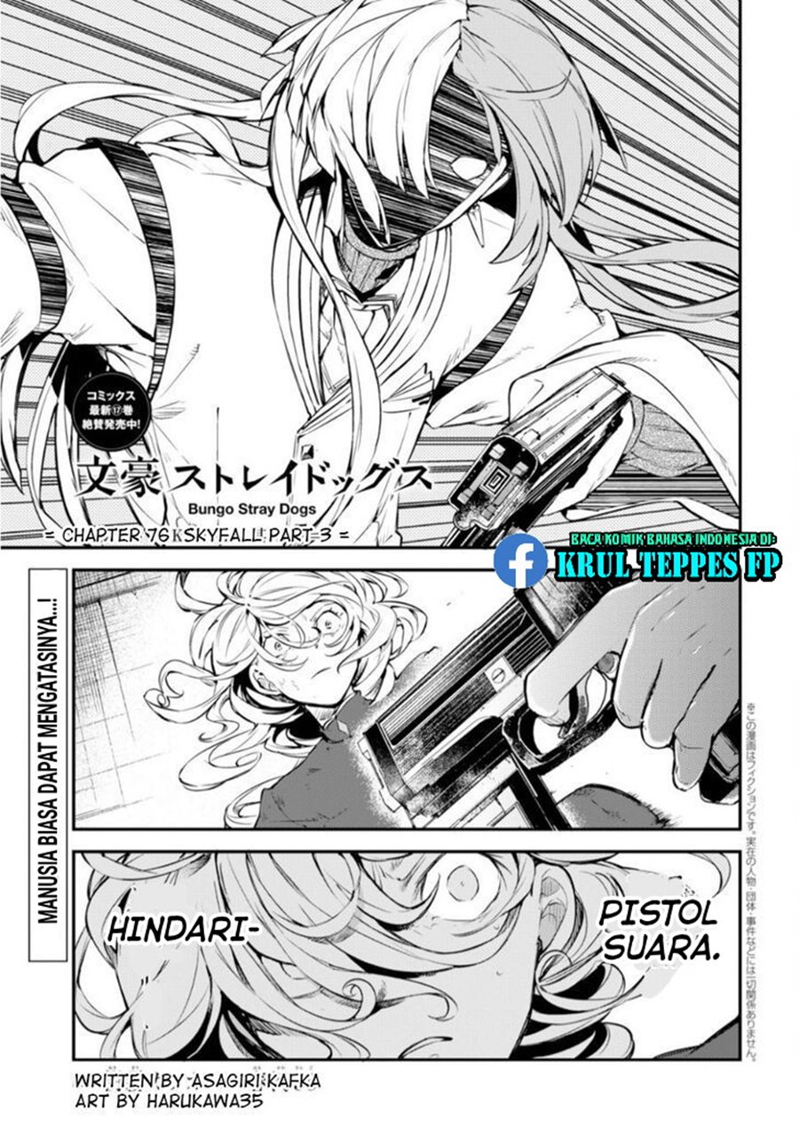 Bungou Stray Dogs chapter 76 halaman 1