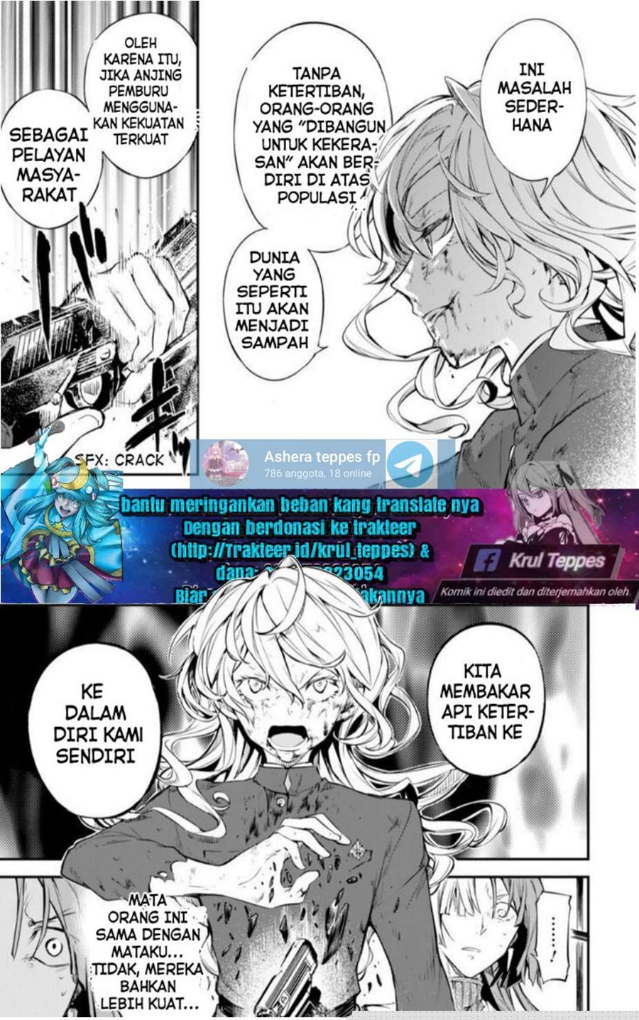 Bungou Stray Dogs chapter 76 halaman 9
