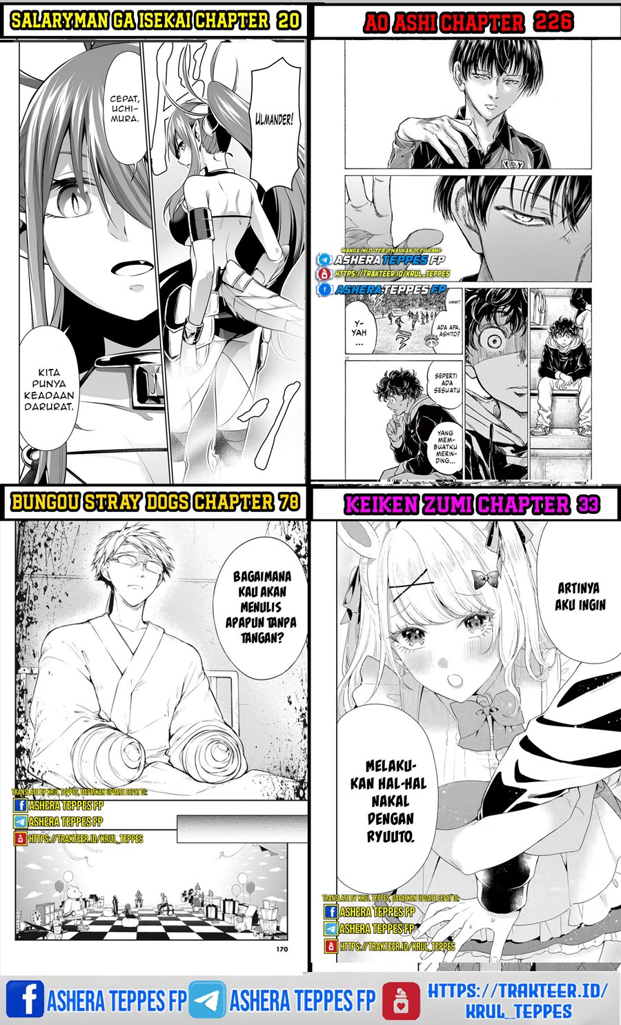 Bungou Stray Dogs chapter 76 halaman 42
