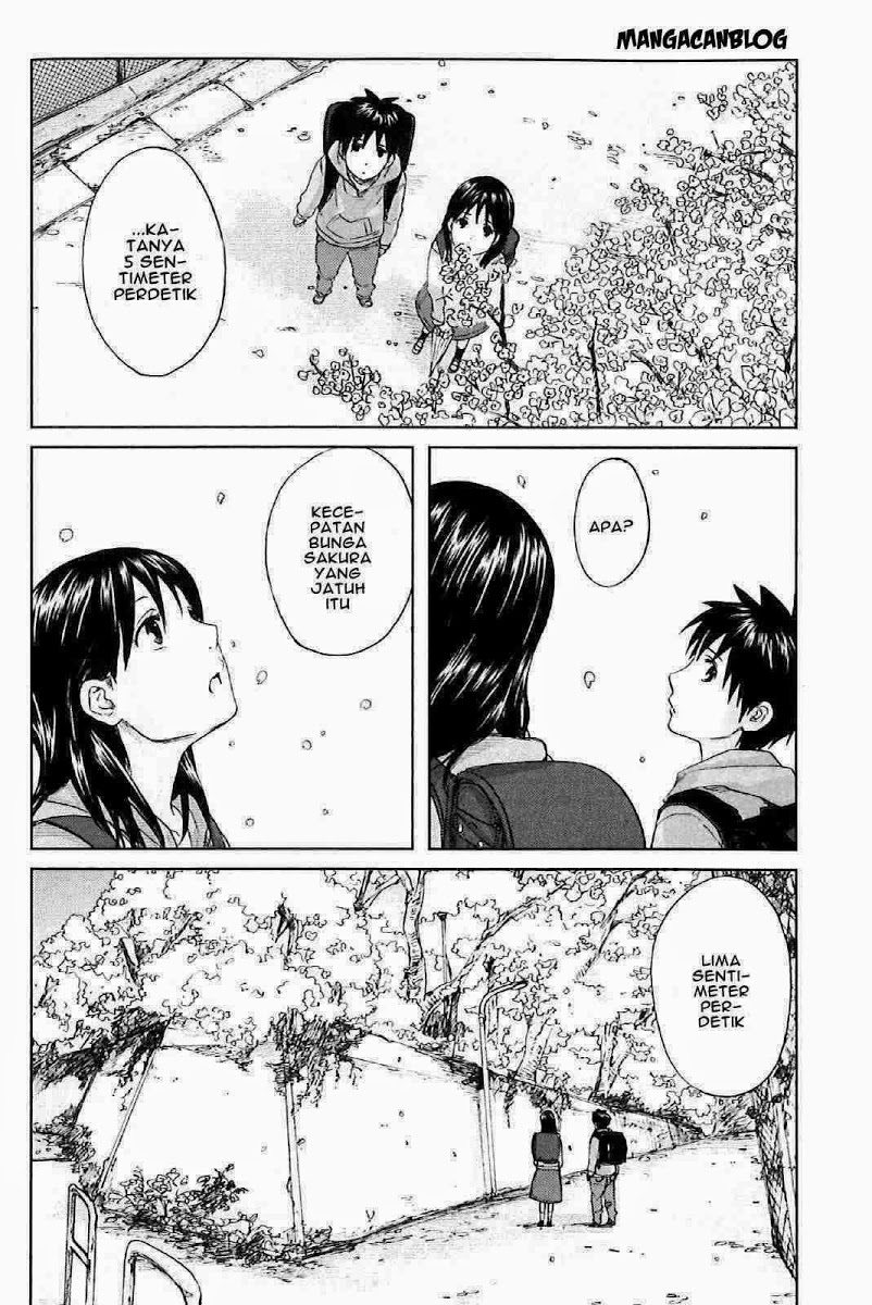 Byousoku 5 Centimeter Bab 1 halaman 39