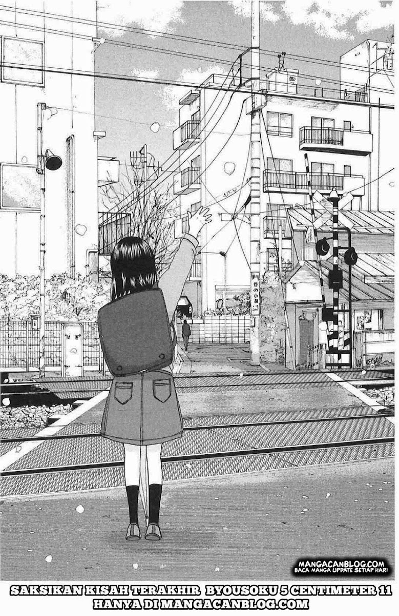 Byousoku 5 Centimeter Bab 10 halaman 30
