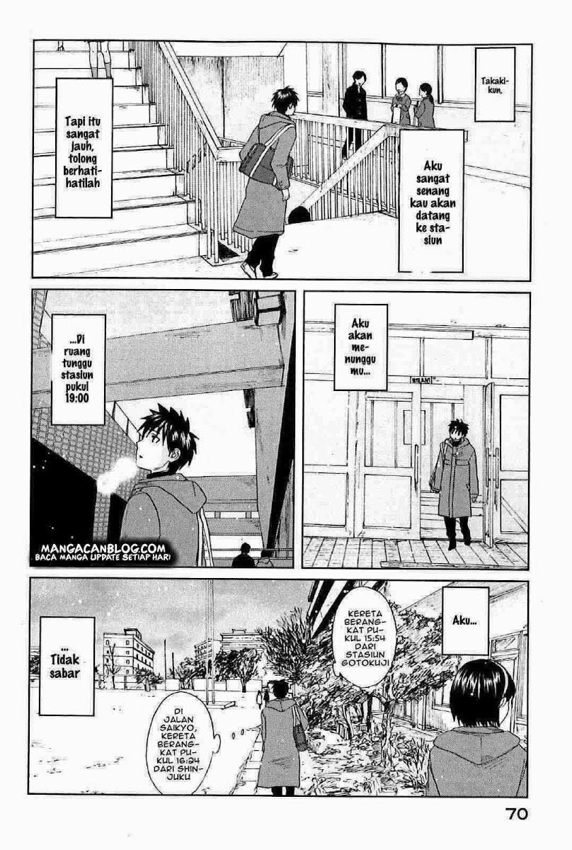 Byousoku 5 Centimeter Bab 2 halaman 5