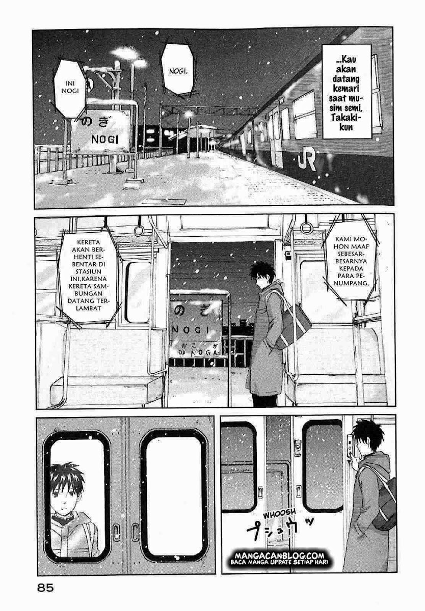Byousoku 5 Centimeter Bab 2 halaman 20