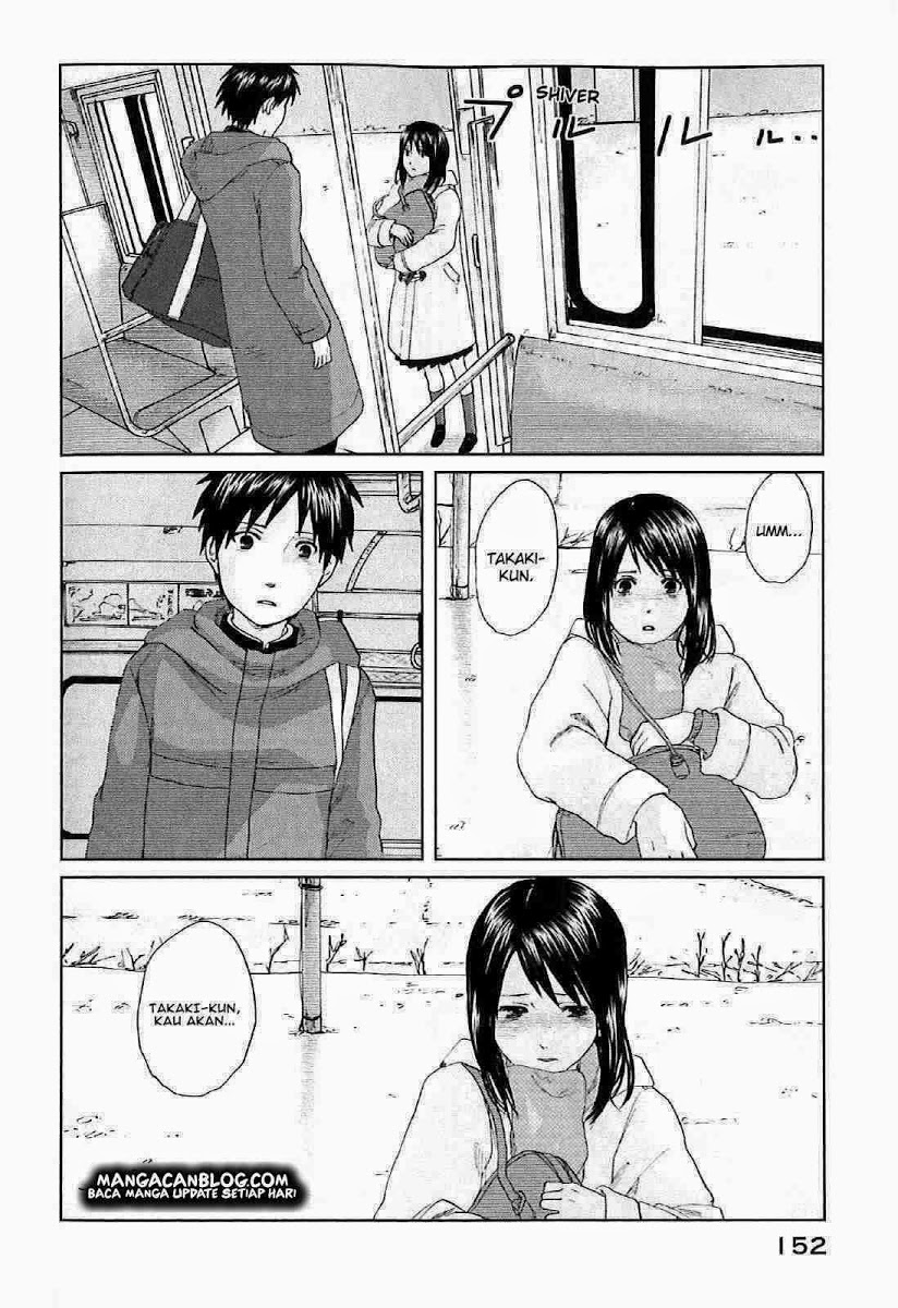 Byousoku 5 Centimeter chapter 3 halaman 41