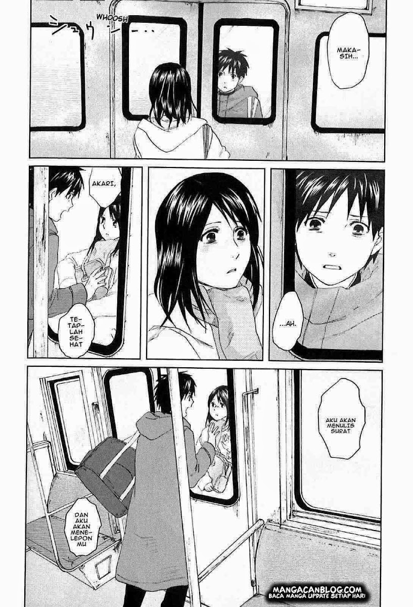 Byousoku 5 Centimeter chapter 3 halaman 43
