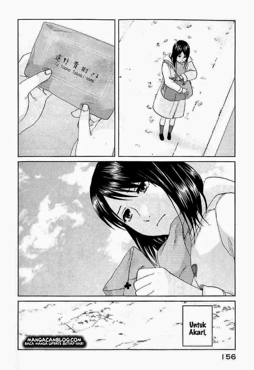 Byousoku 5 Centimeter chapter 3 halaman 45