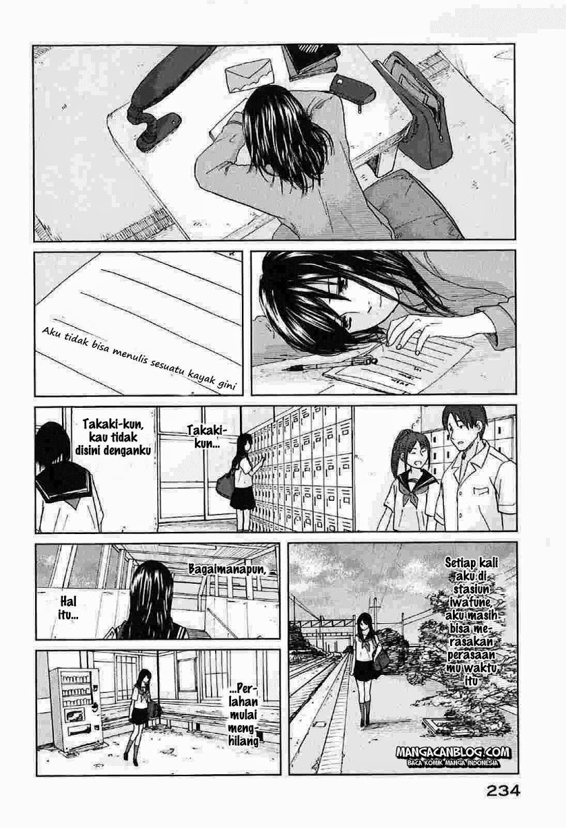 Byousoku 5 Centimeter chapter 5 halaman 37