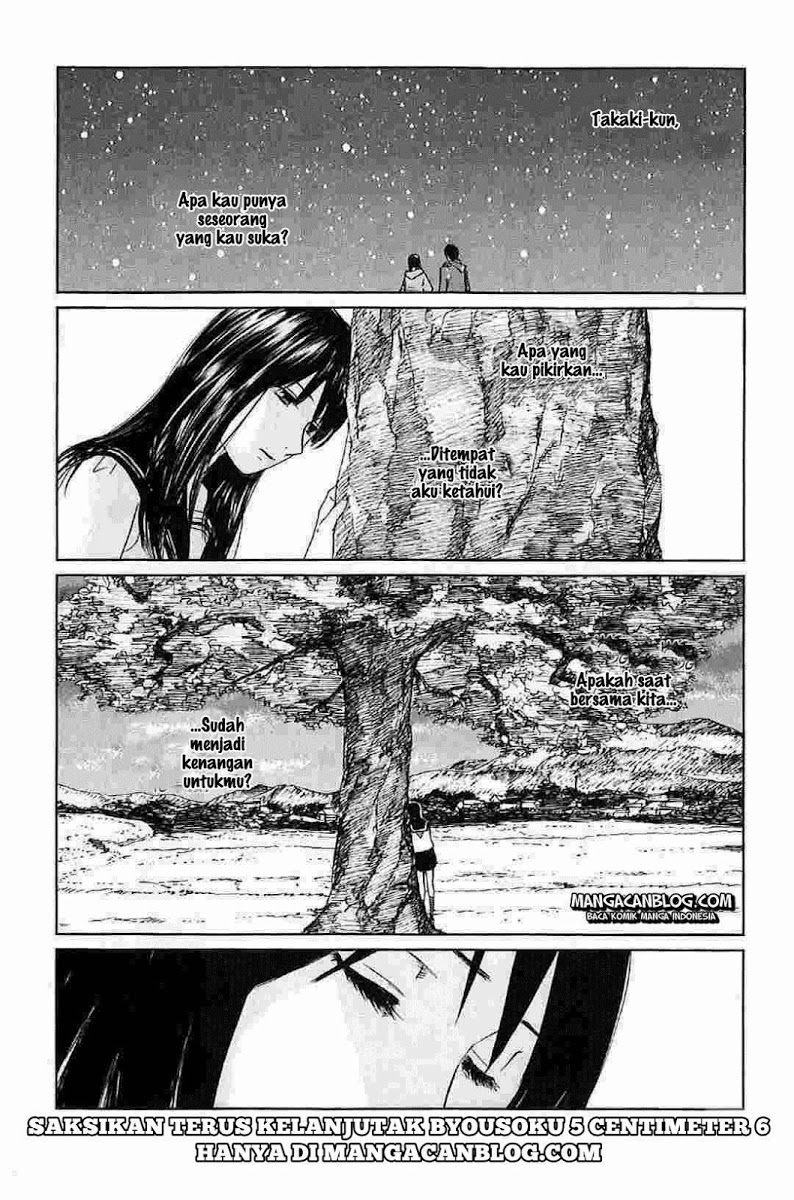 Byousoku 5 Centimeter chapter 5 halaman 38
