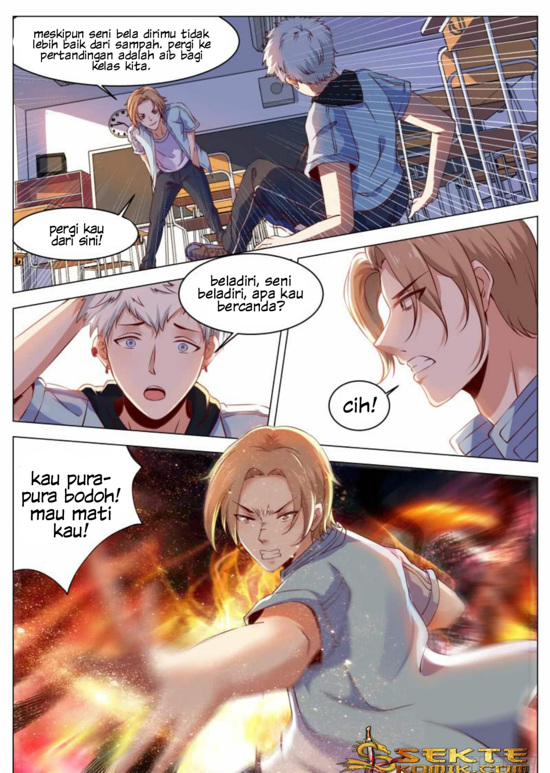 Campus Martial God Bab 1 halaman 8