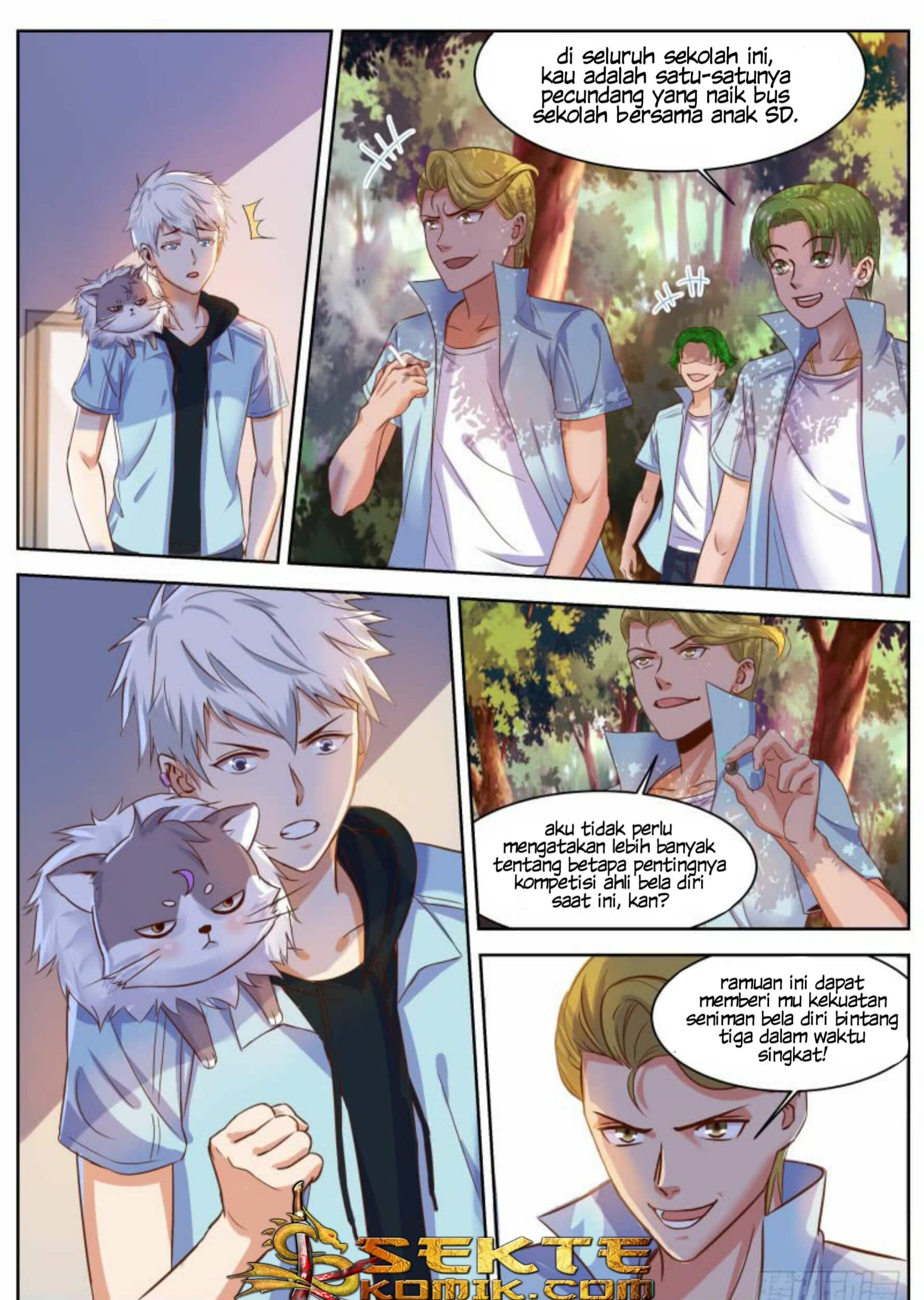 Campus Martial God chapter 2 halaman 8