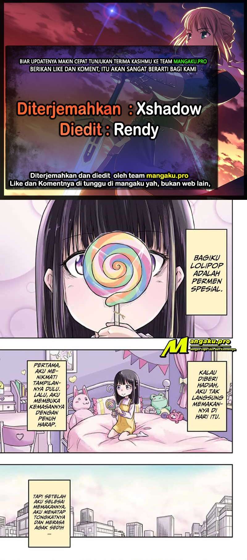 Candy Flurry (Amenofuru) Bab 1.1 halaman 1