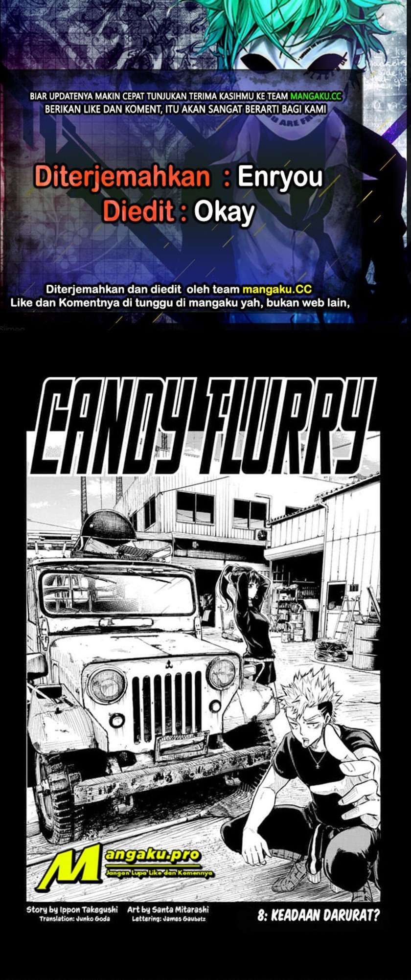Candy Flurry (Amenofuru) Bab 8 halaman 1