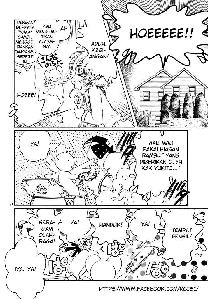 Cardcaptor Sakura – Clear Card Arc Bab 19 halaman 21