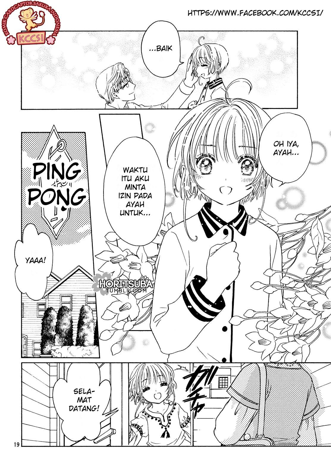 Cardcaptor Sakura – Clear Card Arc chapter 25 halaman 21