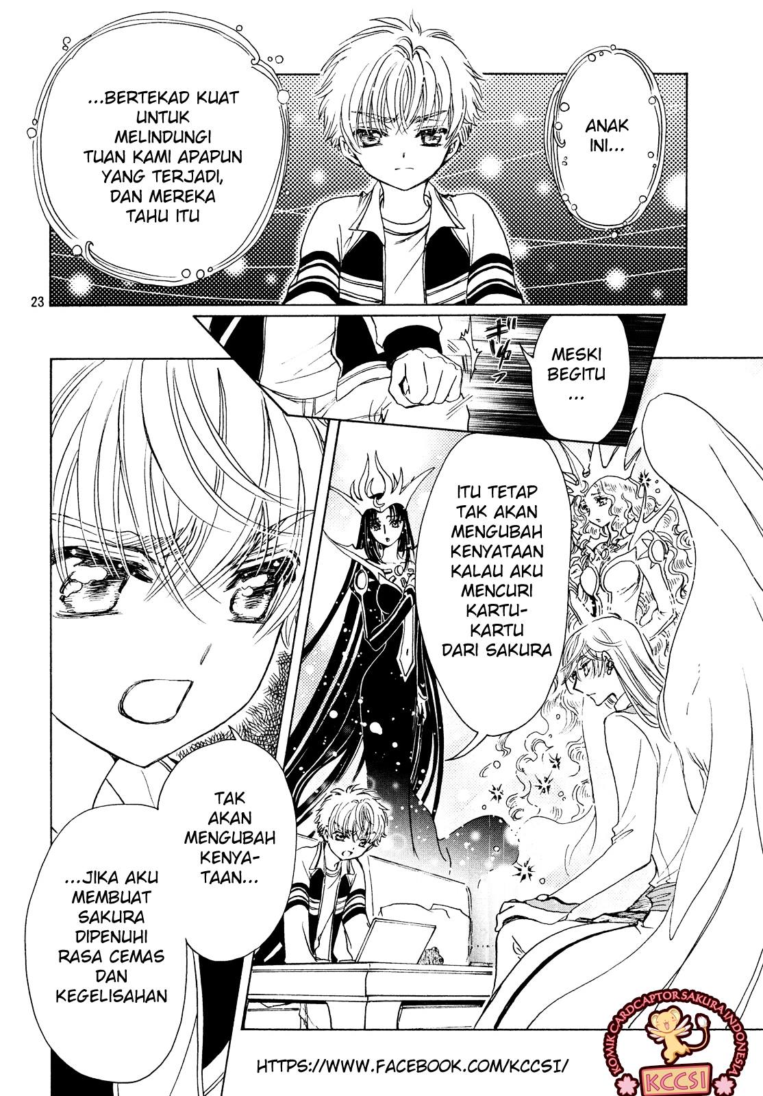 Cardcaptor Sakura – Clear Card Arc chapter 28 halaman 24