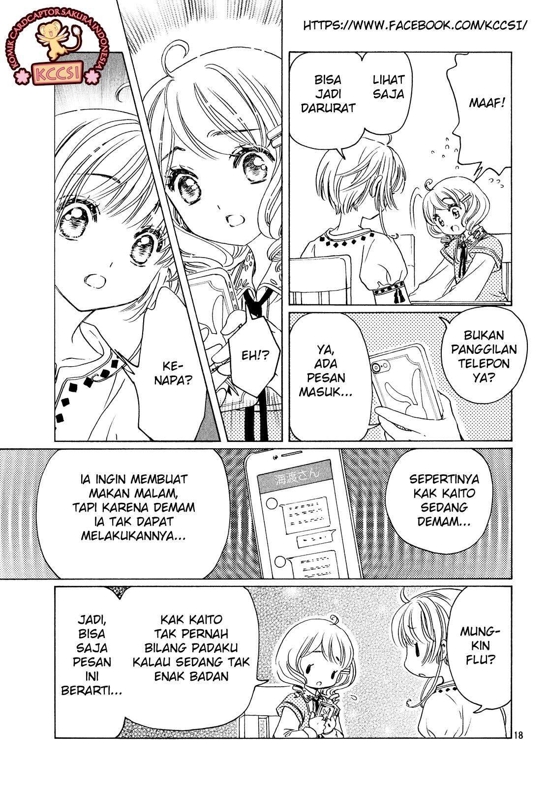 Cardcaptor Sakura Bab 28 halaman 19