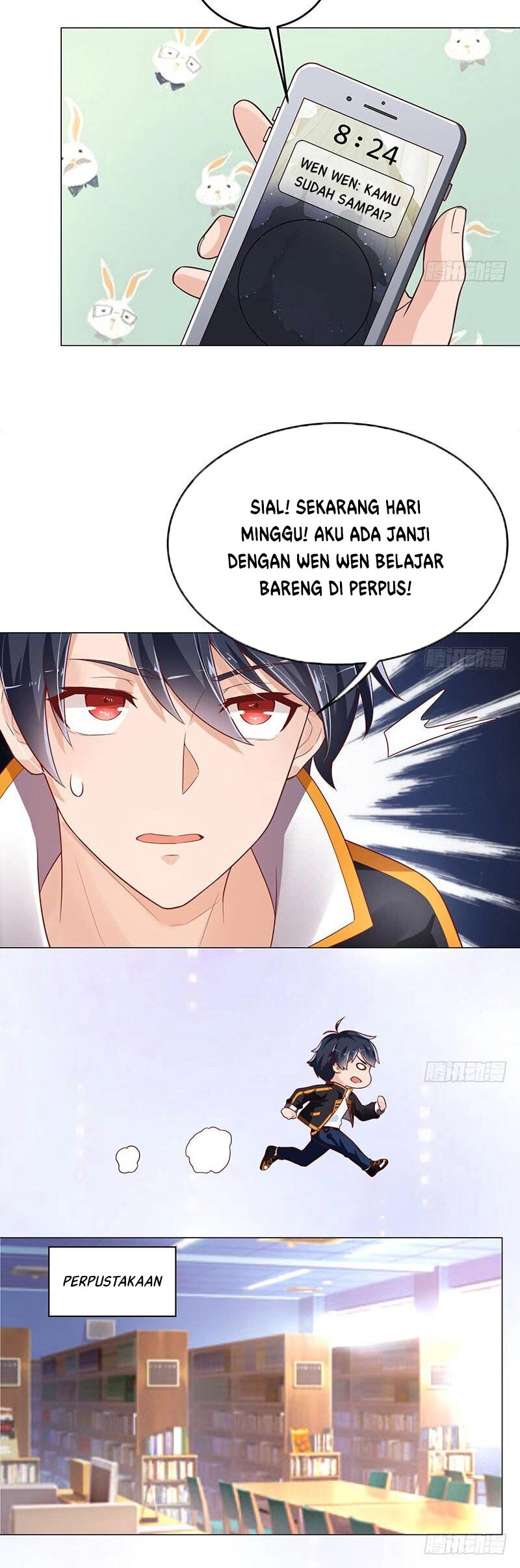 Carrying The Goddess Along chapter 01 halaman 16