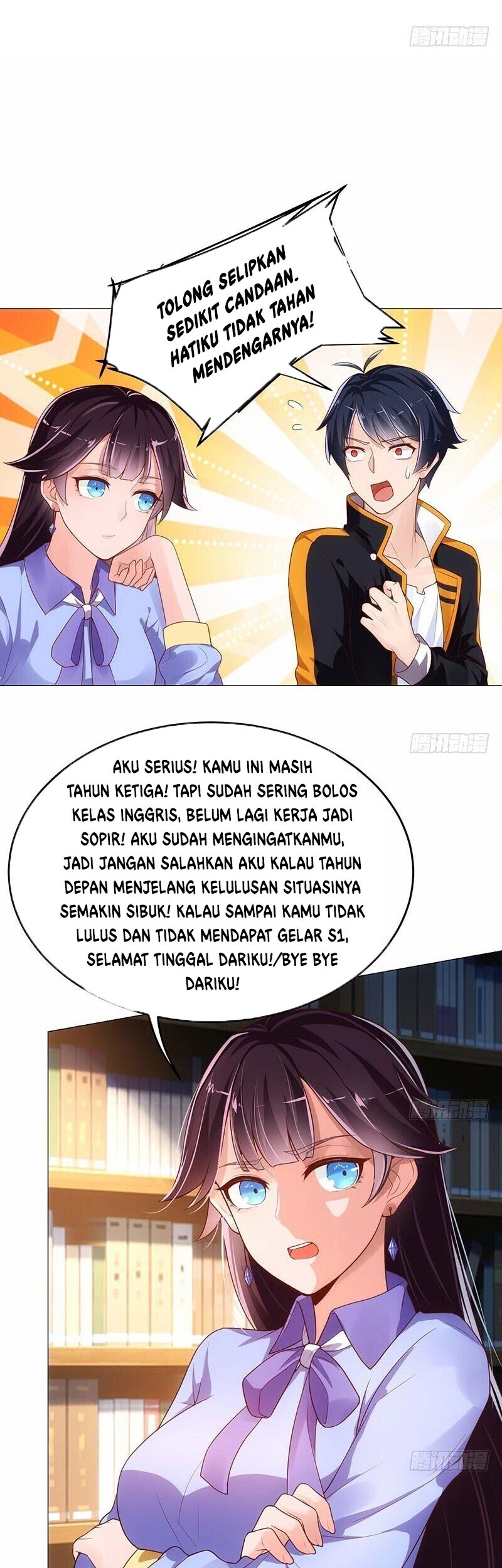 Carrying The Goddess Along chapter 01 halaman 18