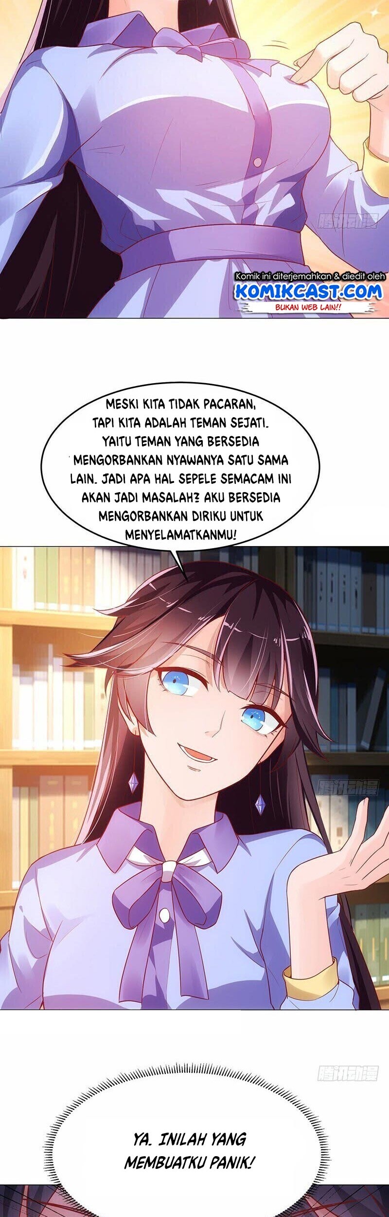 Carrying The Goddess Along chapter 01 halaman 21