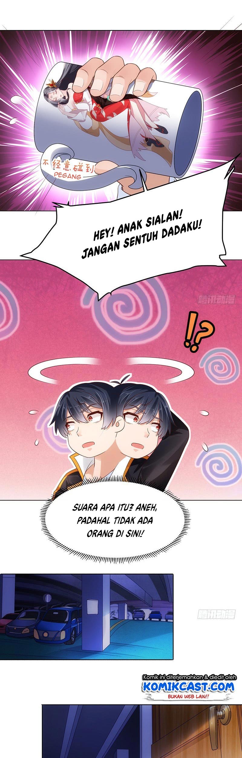 Carrying The Goddess Along chapter 03 halaman 8