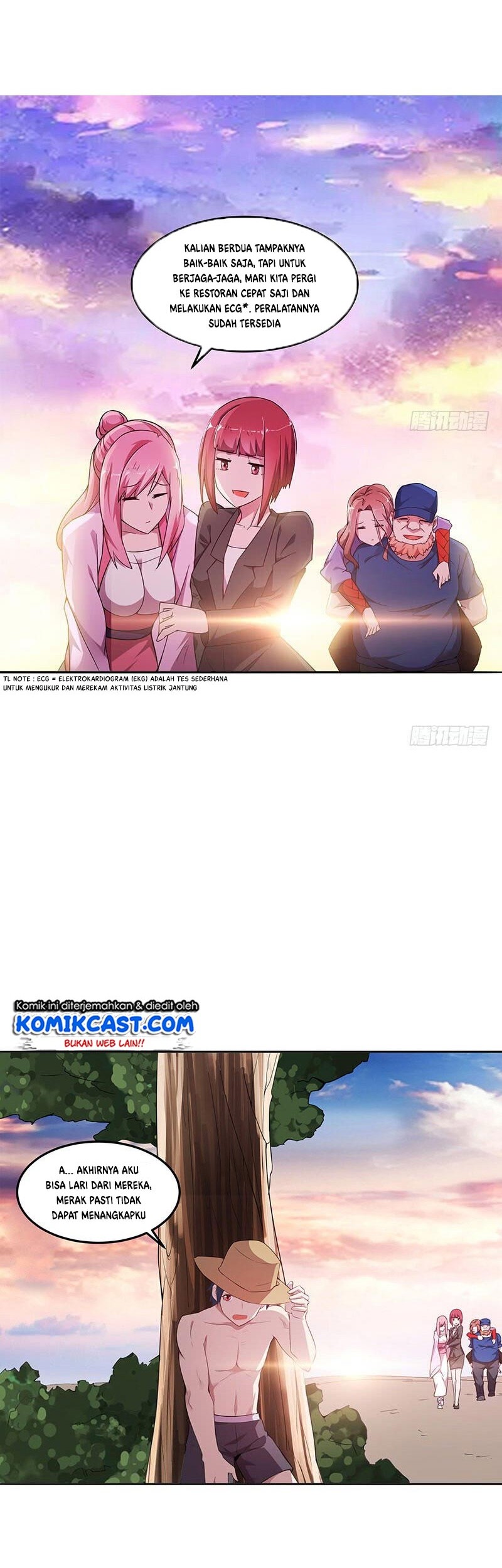 Carrying The Goddess Along chapter 09 halaman 19