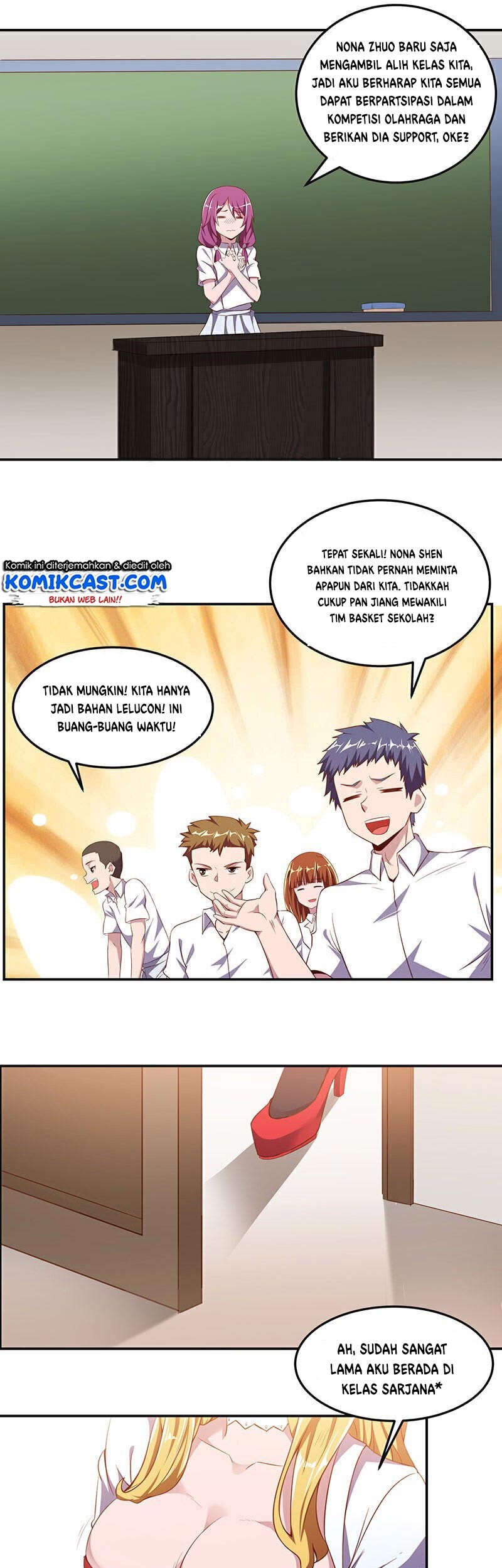 Carrying The Goddess Along chapter 11 halaman 18