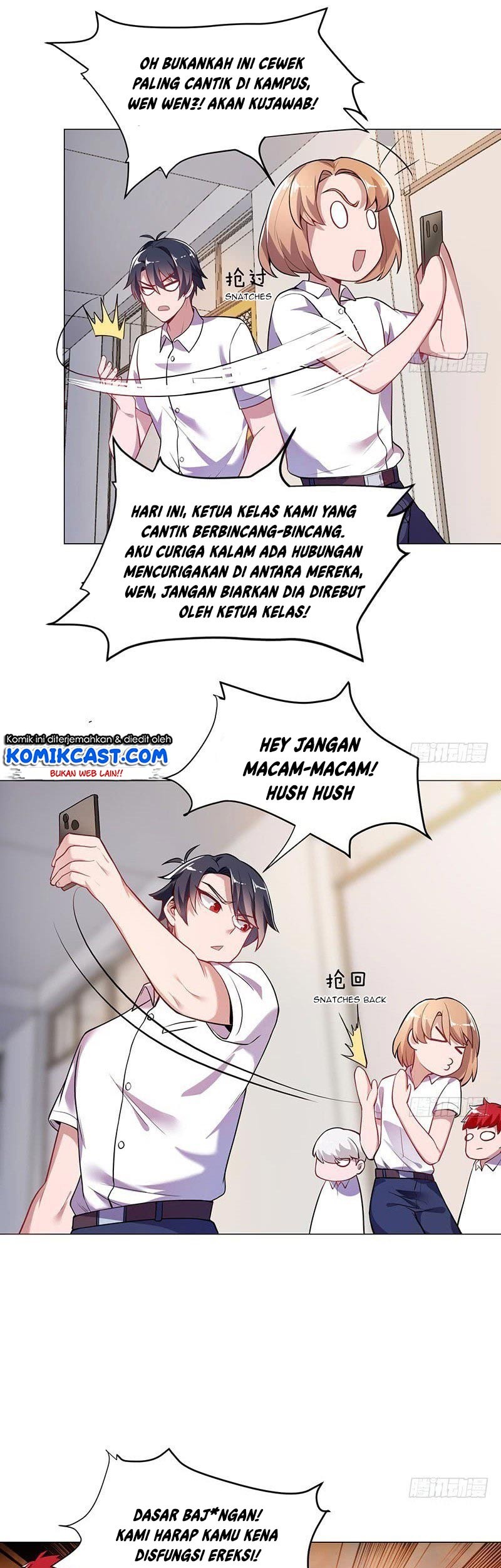 Carrying The Goddess Along chapter 12 halaman 18